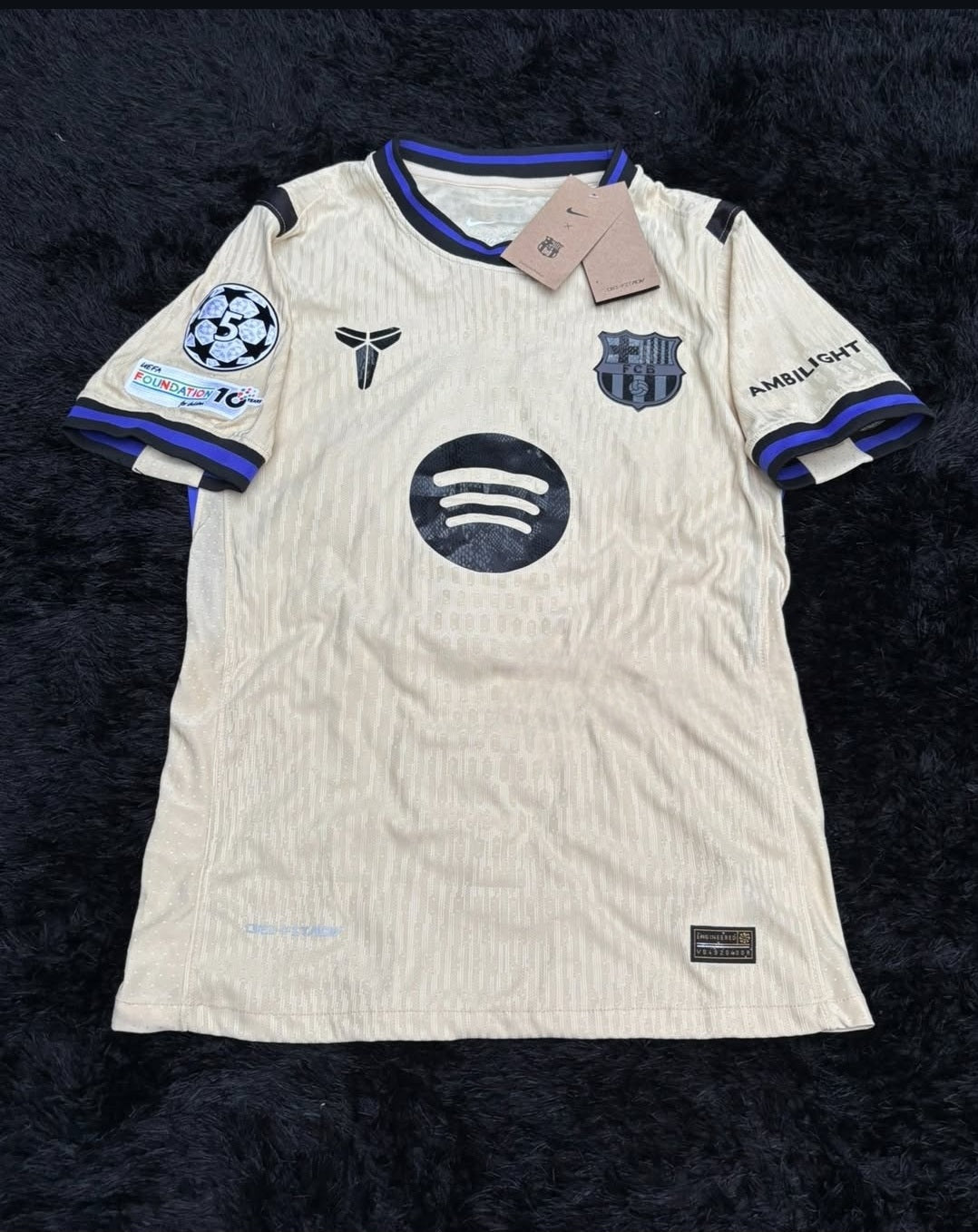 Fc BARCELONA Away 25/26 Lamine Yamal 10 + UCL patch