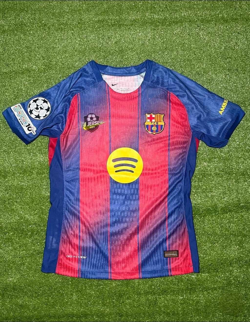 Fc BARCELONA Home 25/26 Lamine Yamal 10 + UCL patch