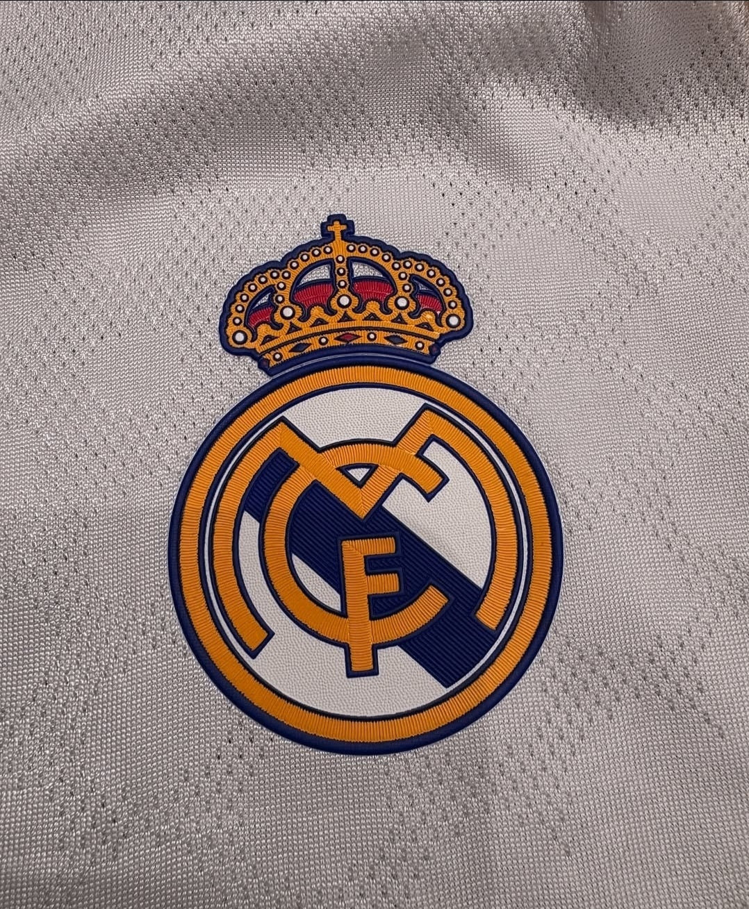 Real Madrid Home 25/26 Mbappe + UCL patch