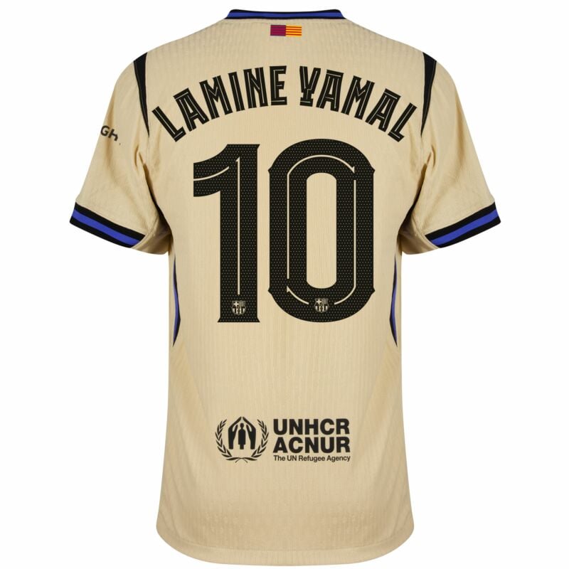Fc Barcelona away 25/26 Yamal 10
