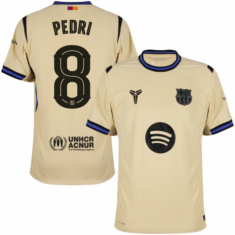 Fc Barcelona away 25/26 Pedri 8