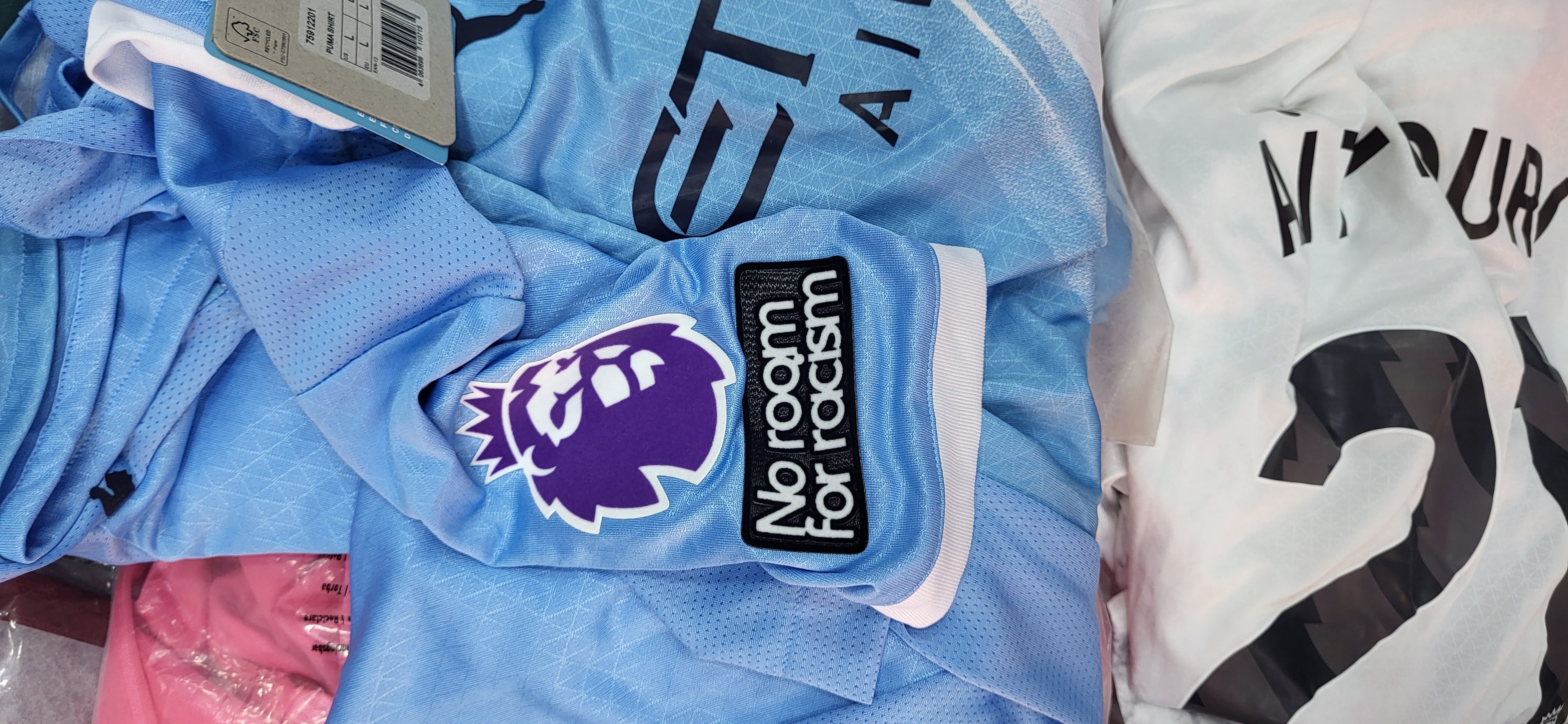 Manchester City Home 25/26 Haaland + PL patch