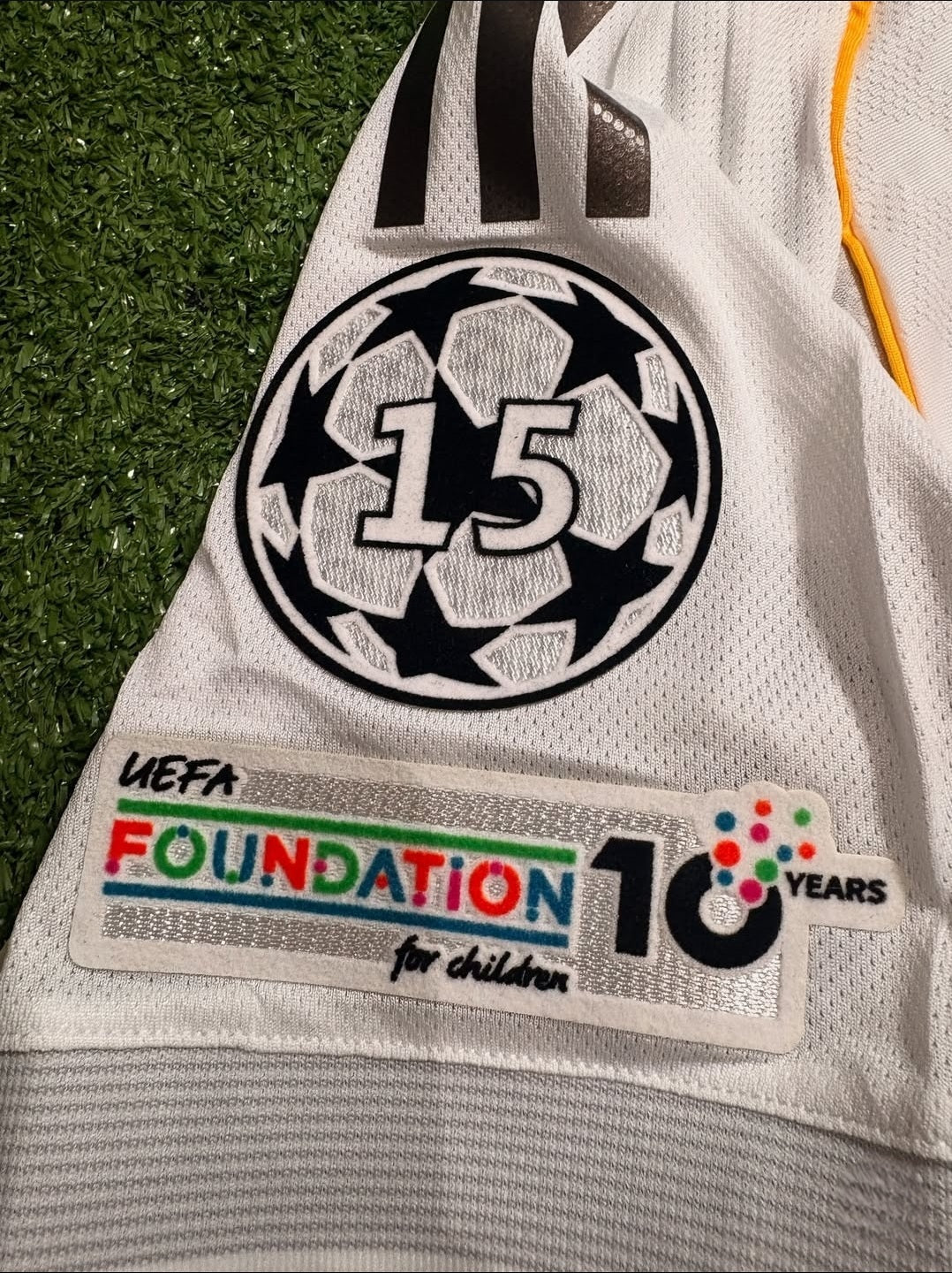 Real Madrid Home 25/26 Mbappe + UCL patch
