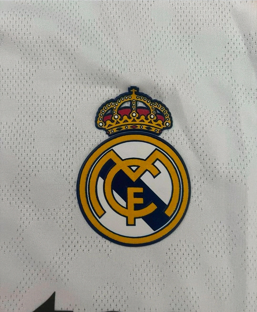 Real Madrid home 25/26 Mbappe 10 + patch UCL