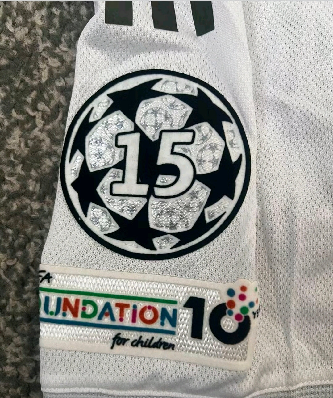 Real Madrid home 25/26 Mbappe 10 + patch UCL